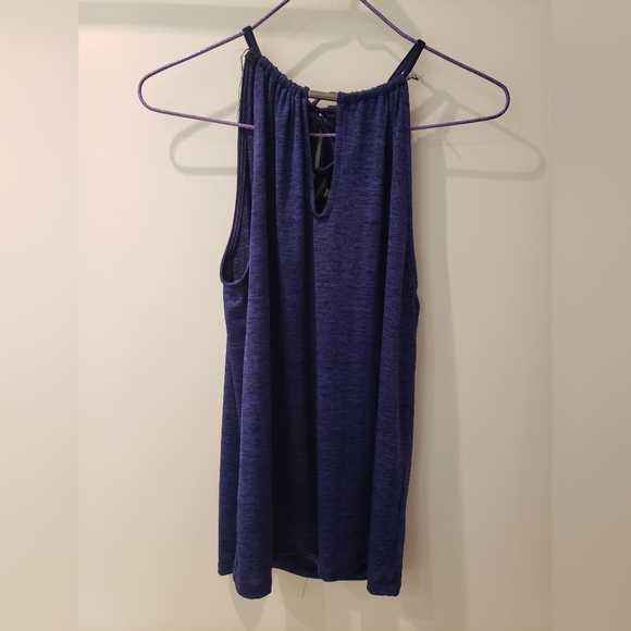 Electric blue/black Dynamite keyhole top XS - Picture 7 of 8